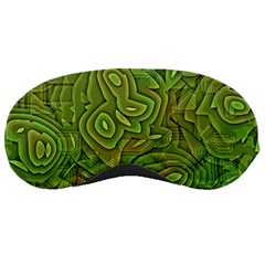 Background Abstract Green Sleeping Mask by Vaneshart