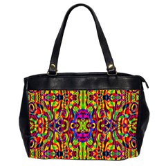 Abstract 35 Oversize Office Handbag (2 Sides) by ArtworkByPatrick