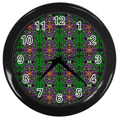 Abstract 38 Wall Clock (black) by ArtworkByPatrick