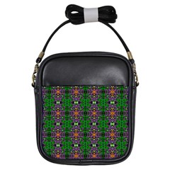 Abstract 38 Girls Sling Bag by ArtworkByPatrick