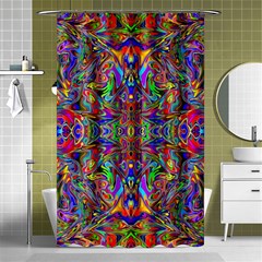 Abstract 39 Shower Curtain 48  X 72  (small)  by ArtworkByPatrick