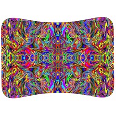 Abstract 39 Velour Seat Head Rest Cushion by ArtworkByPatrick