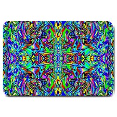 Abstract 39 1 Large Doormat  by ArtworkByPatrick