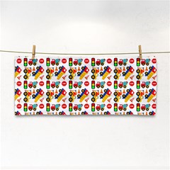 Pattern Patterns Construction Hand Towel by Vaneshart