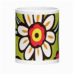 Flowers Fabrics Floral Morph Mugs Center