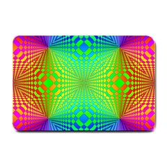 Pattern Colorful Abstract Small Doormat  by Vaneshart