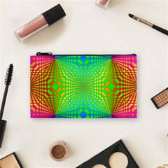 Pattern Colorful Abstract Cosmetic Bag (small) by Vaneshart