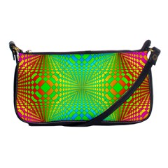 Pattern Colorful Abstract Shoulder Clutch Bag by Vaneshart