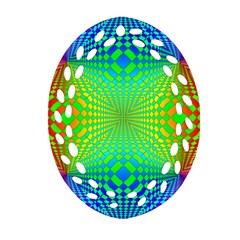 Pattern Colorful Abstract Ornament (oval Filigree)