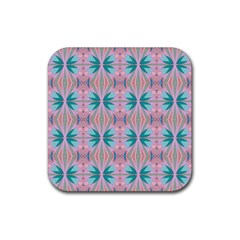 Seamless Wallpaper Pattern Free Picture Rubber Coaster (square)  by Vaneshart