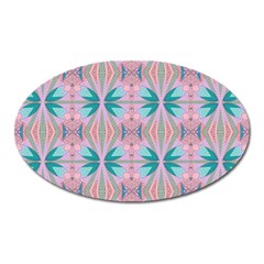 Seamless Wallpaper Pattern Free Picture Oval Magnet by Vaneshart