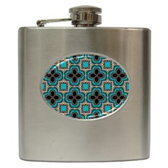 Seamless Wallpaper Pattern Hip Flask (6 Oz) by Vaneshart