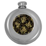 Seamless Seamless Tile Repeat Pattern Free Picture Round Hip Flask (5 oz) Front