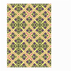 Seamless Wallpaper Geometric Small Garden Flag (two Sides)