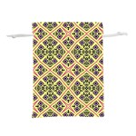 Seamless Wallpaper Geometric Lightweight Drawstring Pouch (M) Front