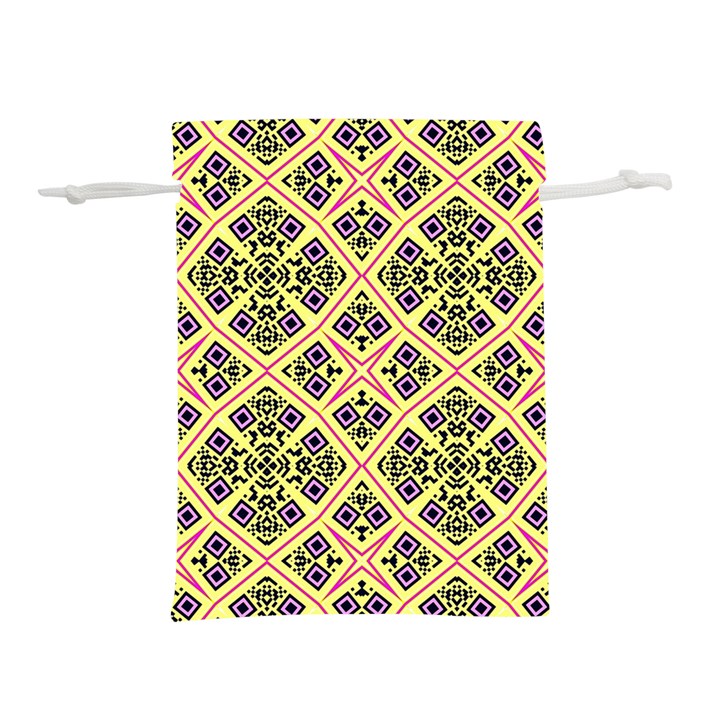 Seamless Wallpaper Geometric Lightweight Drawstring Pouch (M)