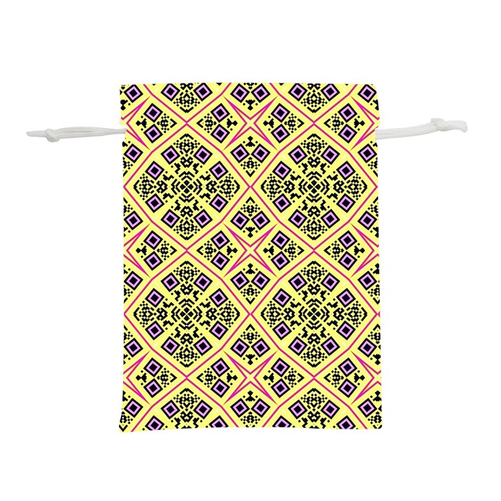 Seamless Wallpaper Geometric Lightweight Drawstring Pouch (L)