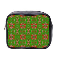 Seamless Wallpaper Digital Mini Toiletries Bag (two Sides) by Vaneshart