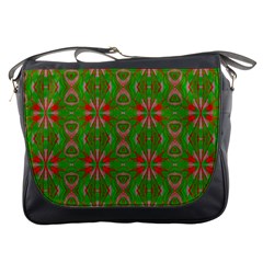 Seamless Wallpaper Digital Messenger Bag by Vaneshart