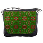 Seamless Wallpaper Digital Messenger Bag Front