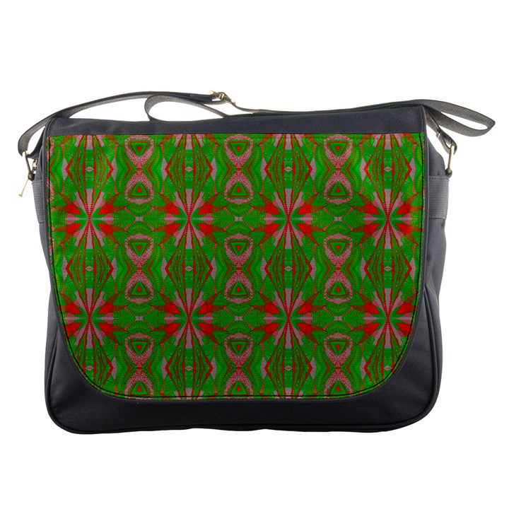 Seamless Wallpaper Digital Messenger Bag