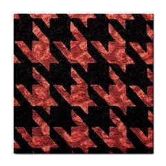 Fabric Pattern Dogstooth Tile Coaster by Vaneshart