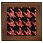 Fabric Pattern Dogstooth Framed Tile Front