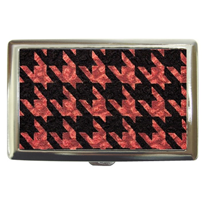 Fabric Pattern Dogstooth Cigarette Money Case