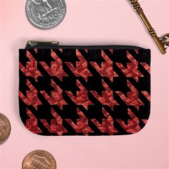 Fabric Pattern Dogstooth Mini Coin Purse by Vaneshart