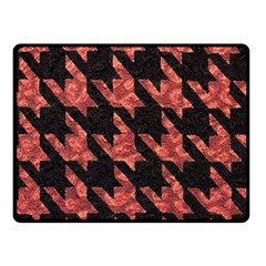 Fabric Pattern Dogstooth Double Sided Fleece Blanket (small)  by Vaneshart