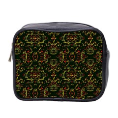 Seamless Pattern Background Mini Toiletries Bag (two Sides) by Vaneshart