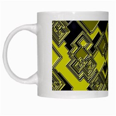 Seamless Pattern Background White Mugs by Vaneshart