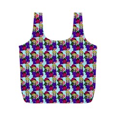 Thursday Pattern  Blue Full Print Recycle Bag (m) by snowwhitegirl