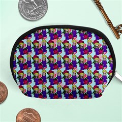 Thursday Pattern  Blue Accessory Pouch (medium) by snowwhitegirl