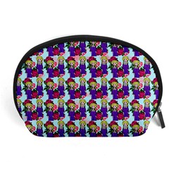 Thursday Pattern  Blue Accessory Pouch (large) by snowwhitegirl