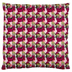 Thurs Pattern  Pink Standard Flano Cushion Case (two Sides) by snowwhitegirl