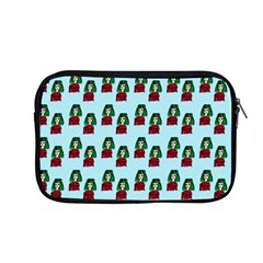 Girl With Green Hair Pattern Apple Macbook Pro 13  Zipper Case by snowwhitegirl