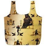 Anubis The Egyptian God Pattern Full Print Recycle Bag (XL) Front