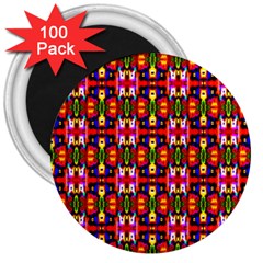 Abstract 40 3  Magnets (100 Pack) by ArtworkByPatrick