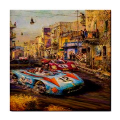 Racing Tile Coaster by ArtworkByPatrick