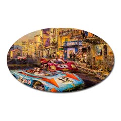 Racing Oval Magnet by ArtworkByPatrick