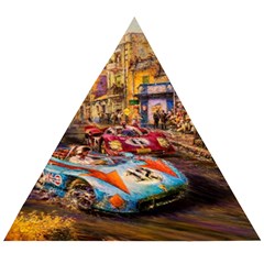 Racing Wooden Puzzle Triangle