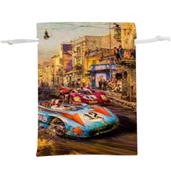 Racing  Lightweight Drawstring Pouch (xl) by ArtworkByPatrick