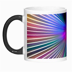 Rays Colorful Laser Ray Light Morph Mugs by Bajindul