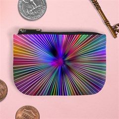 Rays Colorful Laser Ray Light Mini Coin Purse by Bajindul