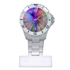 Rays Colorful Laser Ray Light Plastic Nurses Watch by Bajindul