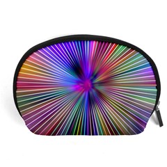 Rays Colorful Laser Ray Light Accessory Pouch (large) by Bajindul