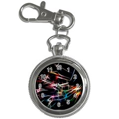 Lights Star Sky Graphic Night Key Chain Watches by HermanTelo