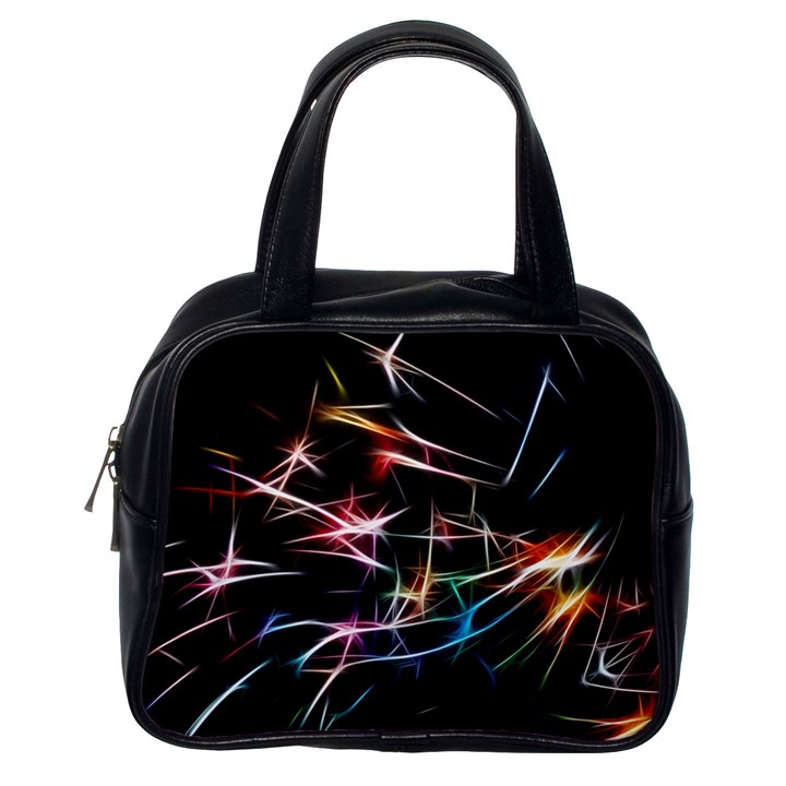 Lights Star Sky Graphic Night Classic Handbag (One Side)