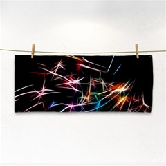 Lights Star Sky Graphic Night Hand Towel